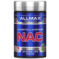 ALLMAX NAC (N-acetyl-L-cysteine) (60 Caps) — front of tub — in Canada