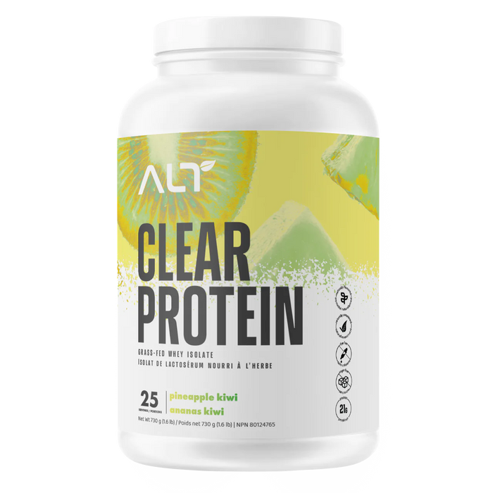 ALT Clear Protein Grass Fed Whey Isolate (25 servings) — Pineapple Kiwi