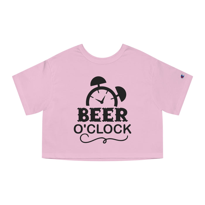 Beer O'clock Cropped T-Shirt