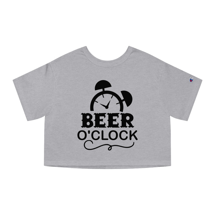 Beer O'clock Cropped T-Shirt
