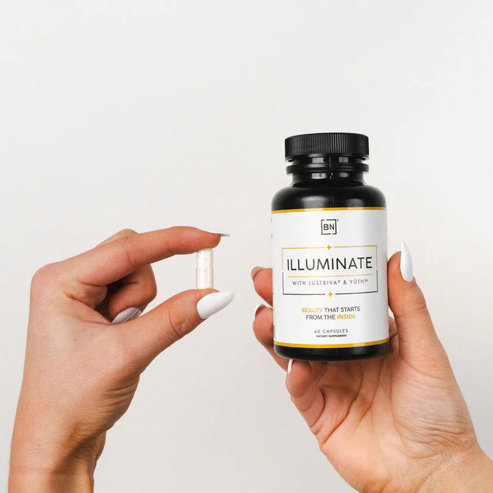 Bowmar Illuminate (60 capsules) — back of package