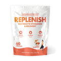 Bowmar Nutrition Replenish Electrolyte Hydration (60 servings) — front of tub — in Canada