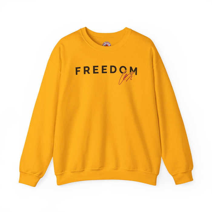 Charlie Kirk Freedom Crewneck Sweatshirt