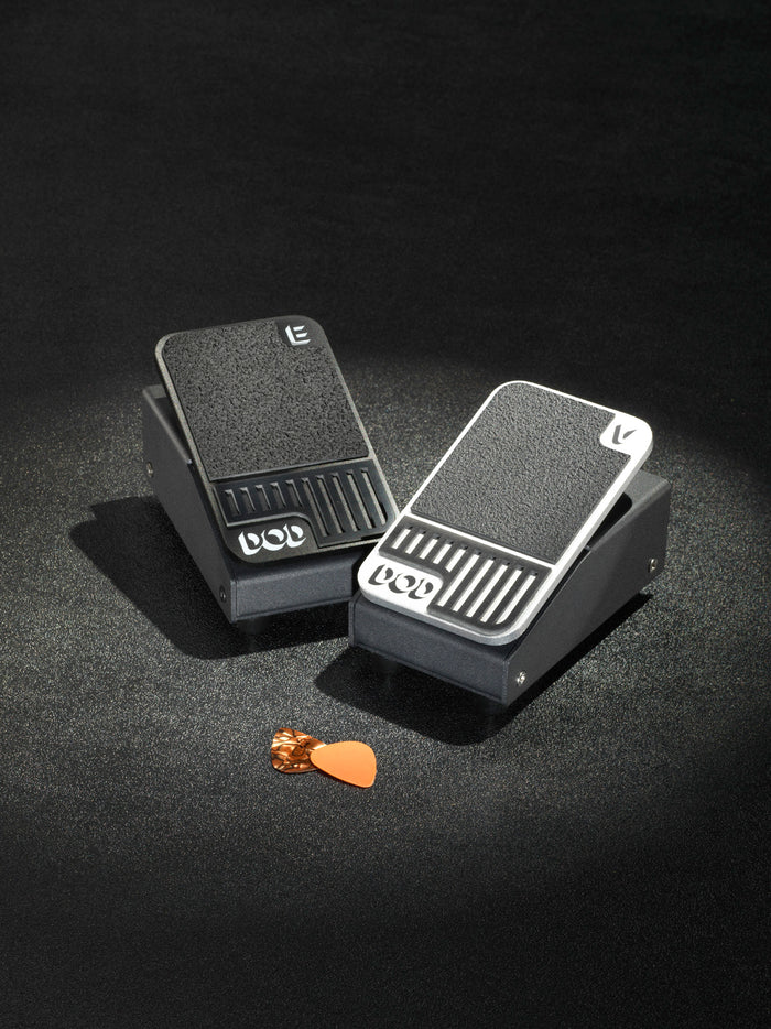 Pédale MINI EXPRESSION, pédale d'expression ultra compacte, châssis métal, noir