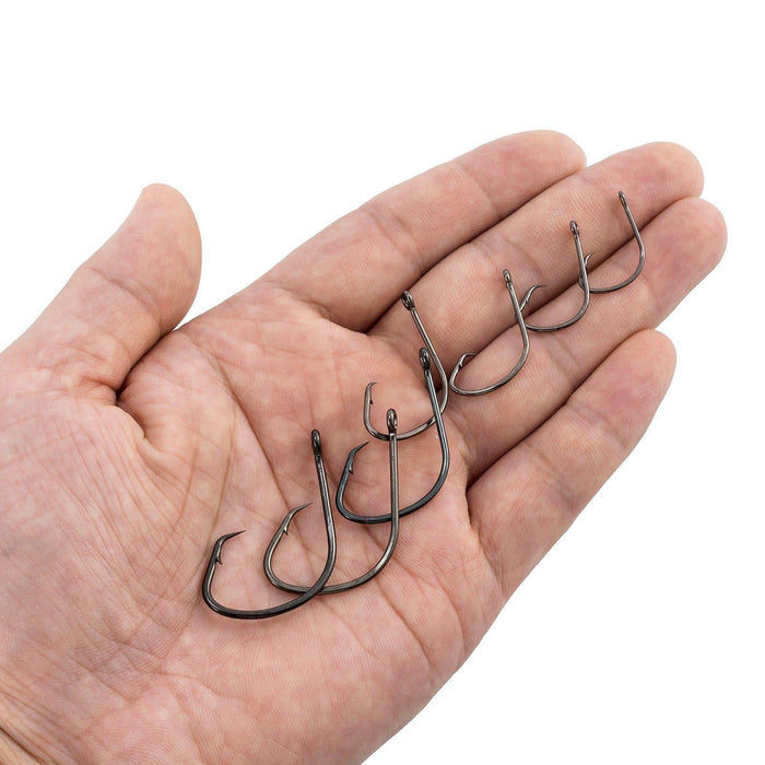 Dr.Fish 100pcs Sea Fishing Circle Hooks #4 to 5/0 - Dr.Fish Tackles