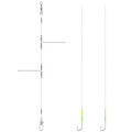 Dr.Fish 10pcs Crappie Rigs with 2 Snelled Aberdeen Hooks