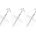Dr.Fish 10pcs Fishing Slip Bubble Floats 3 Sizes