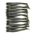 Dr.Fish 10pcs Paddle Tail Soft Baits 3'' - Dr.Fish Tackles