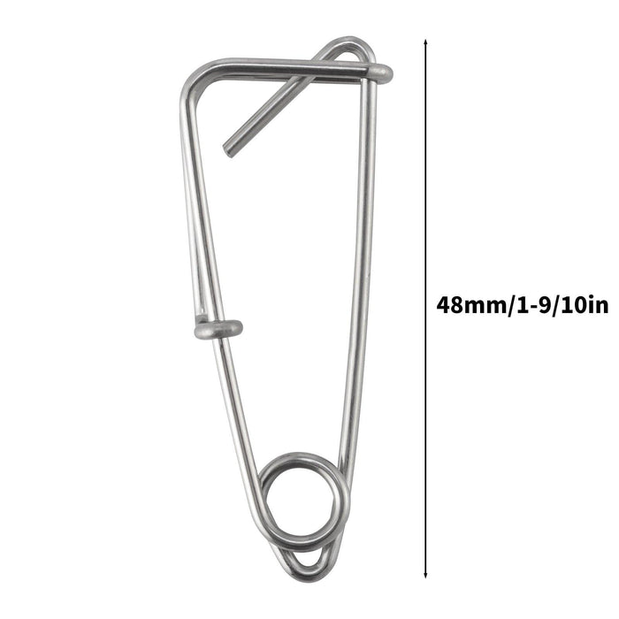 Dr.Fish 10pcs Sliver Trotline Clips - Dr.Fish Tackles