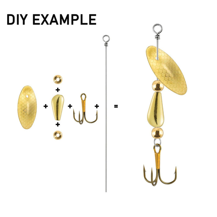 Dr.Fish 120pcs Spinner Making Kit - Dr.Fish Tackles
