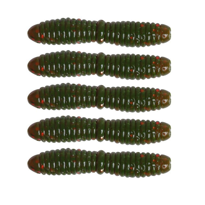 Dr.Fish 15pcs Ice Fishing Soft Worms 1.38'' - Dr.Fish Tackles