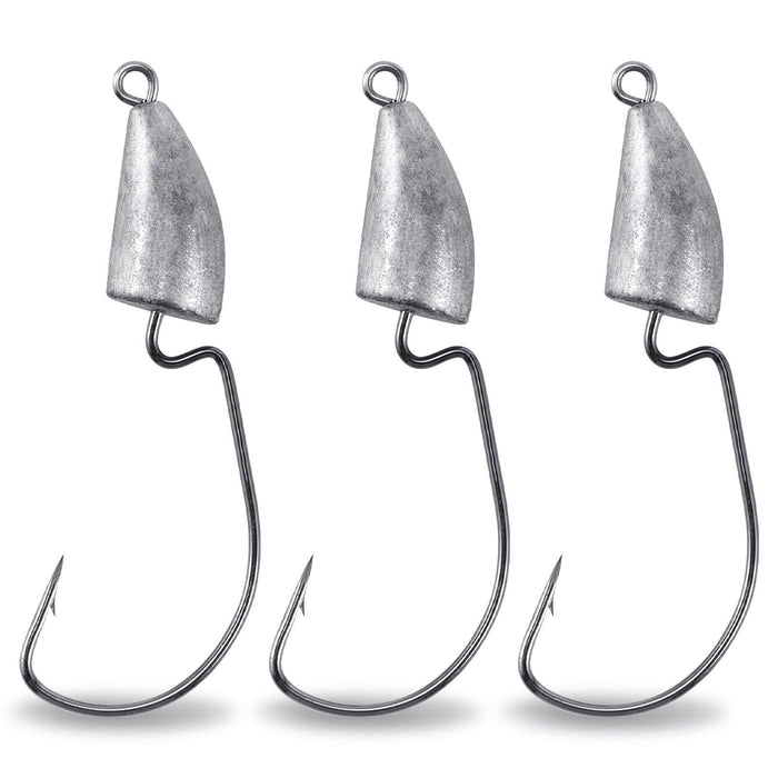 Dr.Fish 20pcs Weighted Swimbait Jigs  1/16-1/2oz - Dr.Fish Tackles