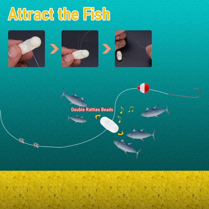 Dr.Fish 25pcs Pocket Reel Survival Fishing Kit - Dr.Fish Tackles