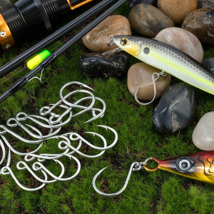 Dr.Fish 30pcs Inline Single Hooks #8 to 9/0 - Dr.Fish Tackles