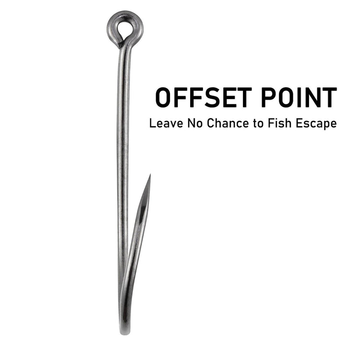 Dr.Fish 50pcs Drop Shot Hooks #2 to 3/0 - Dr.Fish Tackles