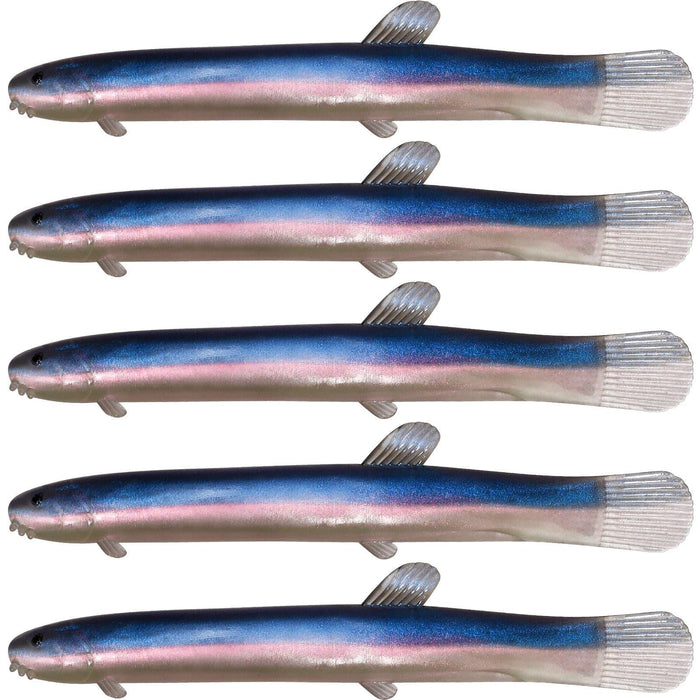 Dr.Fish 5pcs Artificial Loach Soft Baits 3.9'' - Dr.Fish Tackles