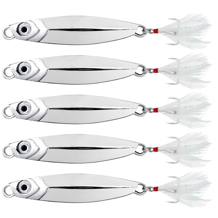 Dr.Fish 5pcs Long Casting Fishing Metal Jigs 7-40g - Dr.Fish Tackles