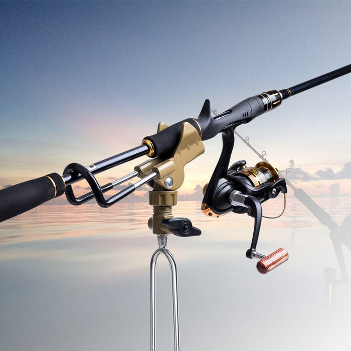 Dr.Fish Fishing Rod Holder Gold - Dr.Fish Tackles