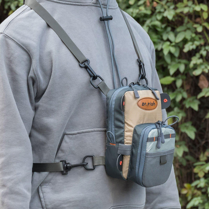 Dr.Fish Fly Fishing Chest Bag Crossbody - Dr.Fish Tackles