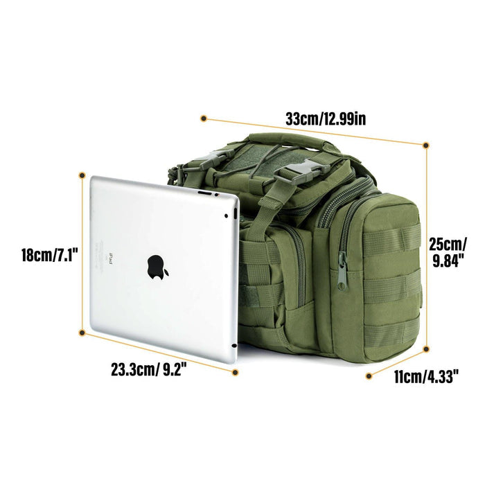 Dr.Fish Medium Fishing Tackle Bag 4 Colors - Dr.Fish Tackles