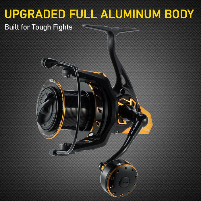 Dr.Fish ST Surf Fishing Reel 10000/12000 Full Metal - Dr.Fish Tackles