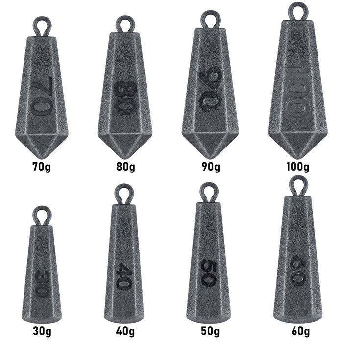 Dr.FishTapered Steel Fishing Weight 30g-100g - Dr.Fish Tackles