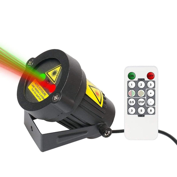 Huepar JGD - Indoor / Outdoor Remote Christmas Laser Light - LED Light Bulbs