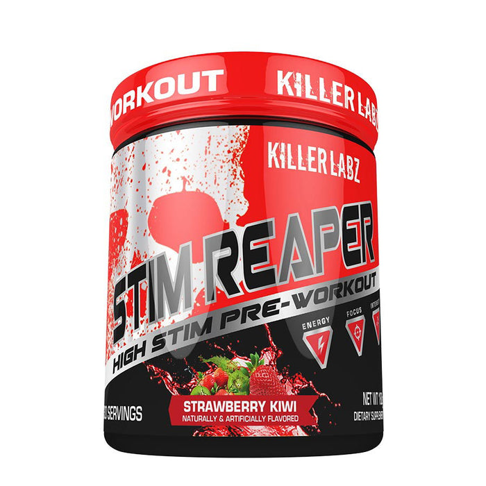 Killer Labz HIGH STIM Reaper Pre-Workout (30 servings) — Strawberry Kiwi