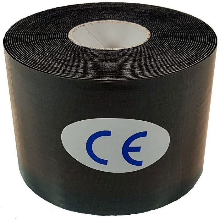 ATHLETIC KINESIOLOGY TAPE (K-TAPE) – BLACK (1 ROLL)