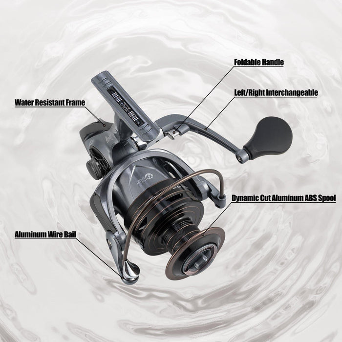 KNIGHT Spinning Reel 1000-6000 5.1:1 High Speed - Dr.Fish Tackles