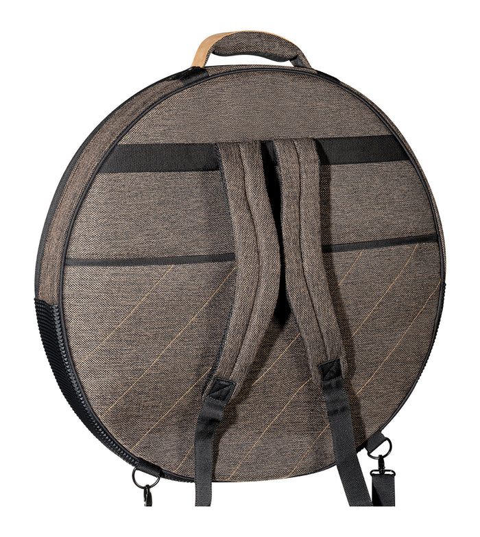 HOUSSE MEINL CYMBALE 22" TISSU CAFE