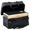 Housse cajon pro, nylon rembourré, poignée, sangle rembourrée, poche externe, 52x30.5x30.5cm, noir