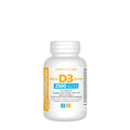 Prairie Naturals Vitamin D3 2500 IU Softgels — 90 Softgels front of bottle — in Canada