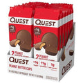 Quest Peanut Butter Cups (Box of 12 2-cup packages) Nutrition Facts label