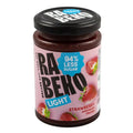 Rabeko Zero Jam (225 g) — sugar-free real-fruit jam jar, side view